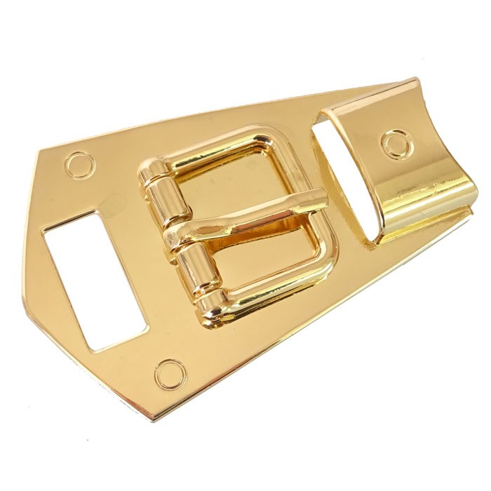 Metal Pentagon Buckles With Square Pin Ring