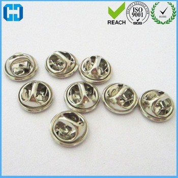 Nickle Color Military Butterlfy Clutch Pin Backs