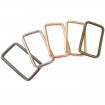 5 Finish Rectangle Ring Square Buckle Ring