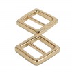 Metal Center Bar Slide Buckle