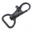 Black Swivel Snap Hooks for Straps