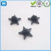 Star Shaped PVC Pin Back