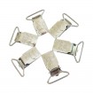 Snowman Suspender Clips With Plastic PVC Teeth